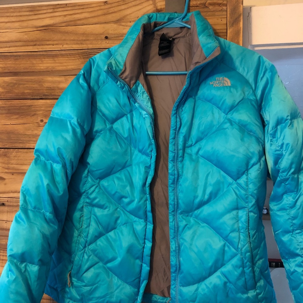North face down puffer coat